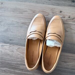 Beckett Simonon Light Brown Leather Slip-Ons